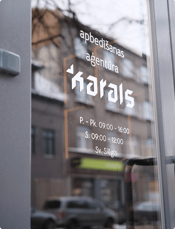 Офис похоронного агентства Karāls